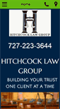 Mobile Screenshot of hitchcocklawyer.com